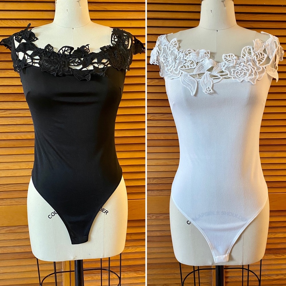 Black Lace Bodysuit